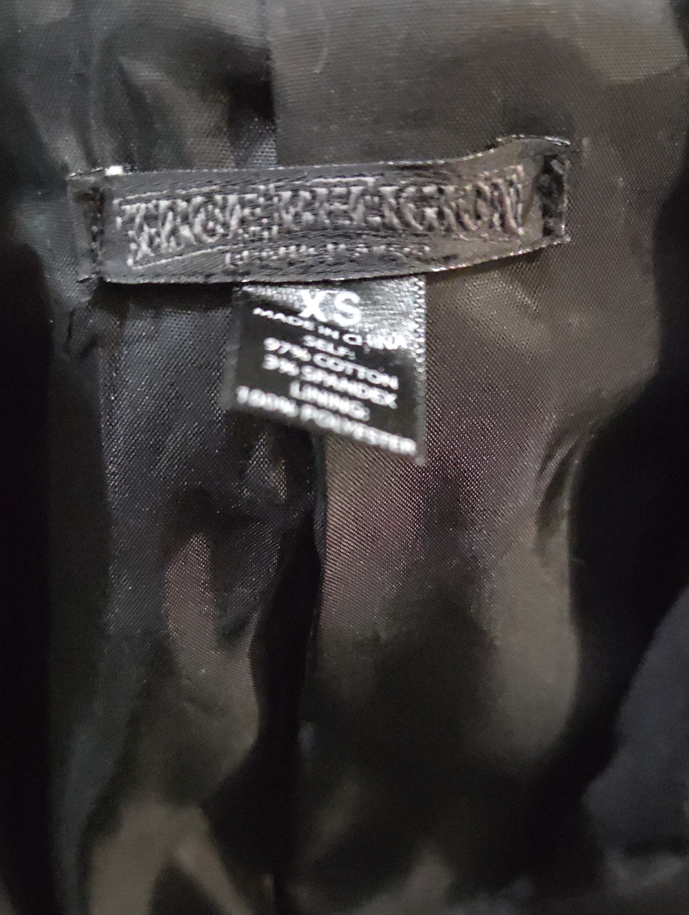 True Religuon Black Velvet Blazer